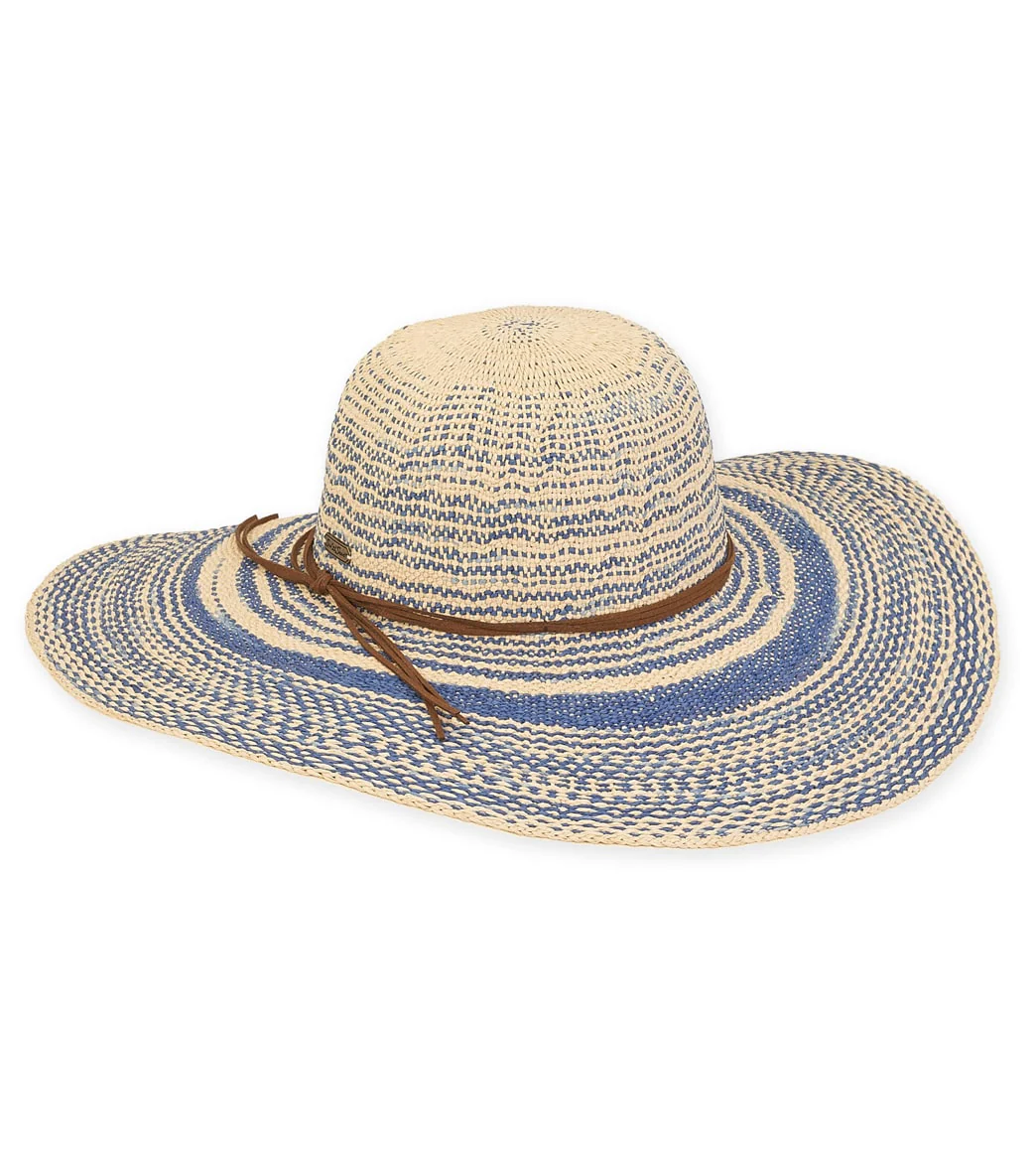 Sun N Sand Women's 5.25" Brm Paper Crochet Floppy Hat - Image 4