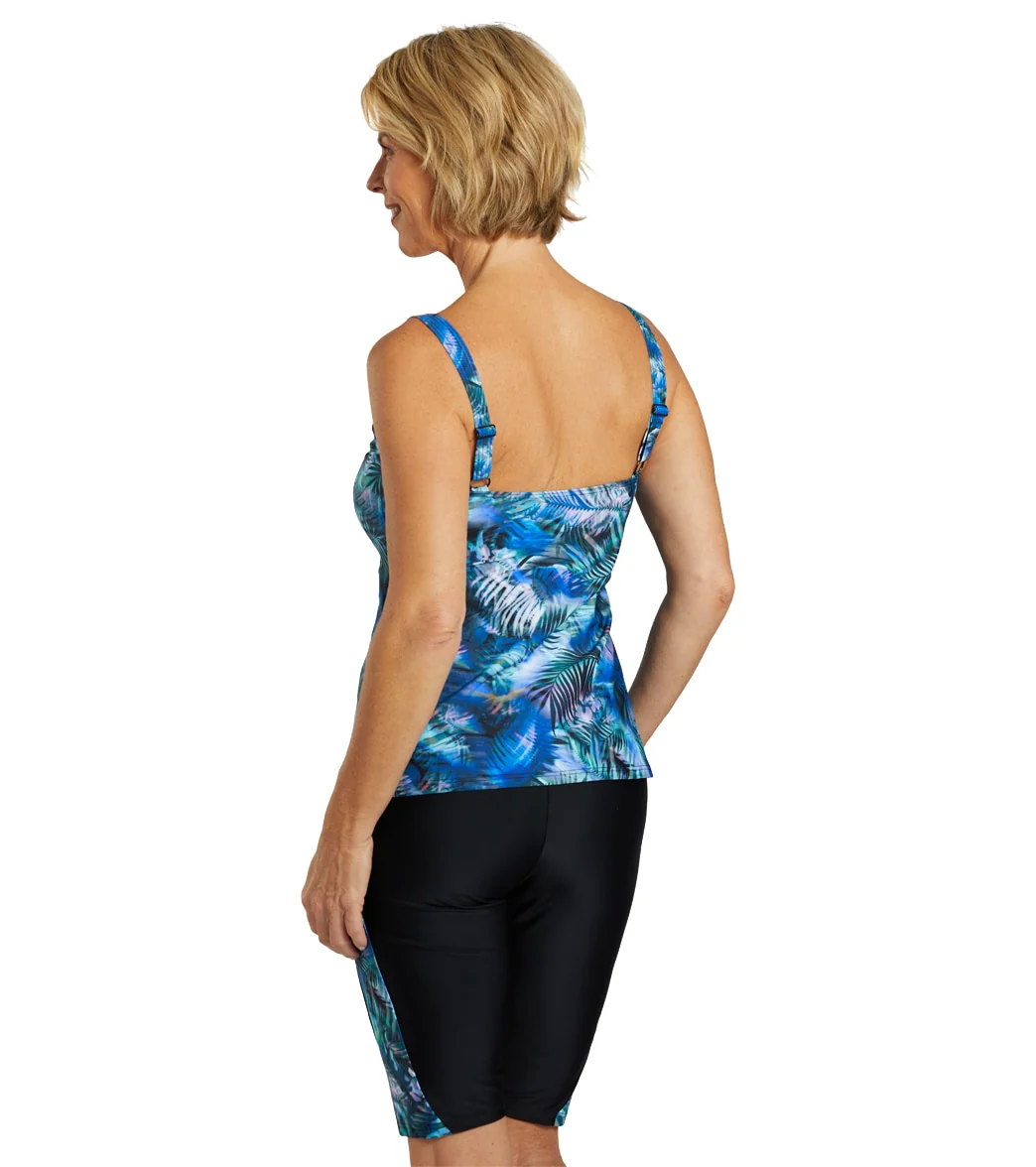 Sunmarin Women's Squareneck Underwater Tankini Set - Image 3
