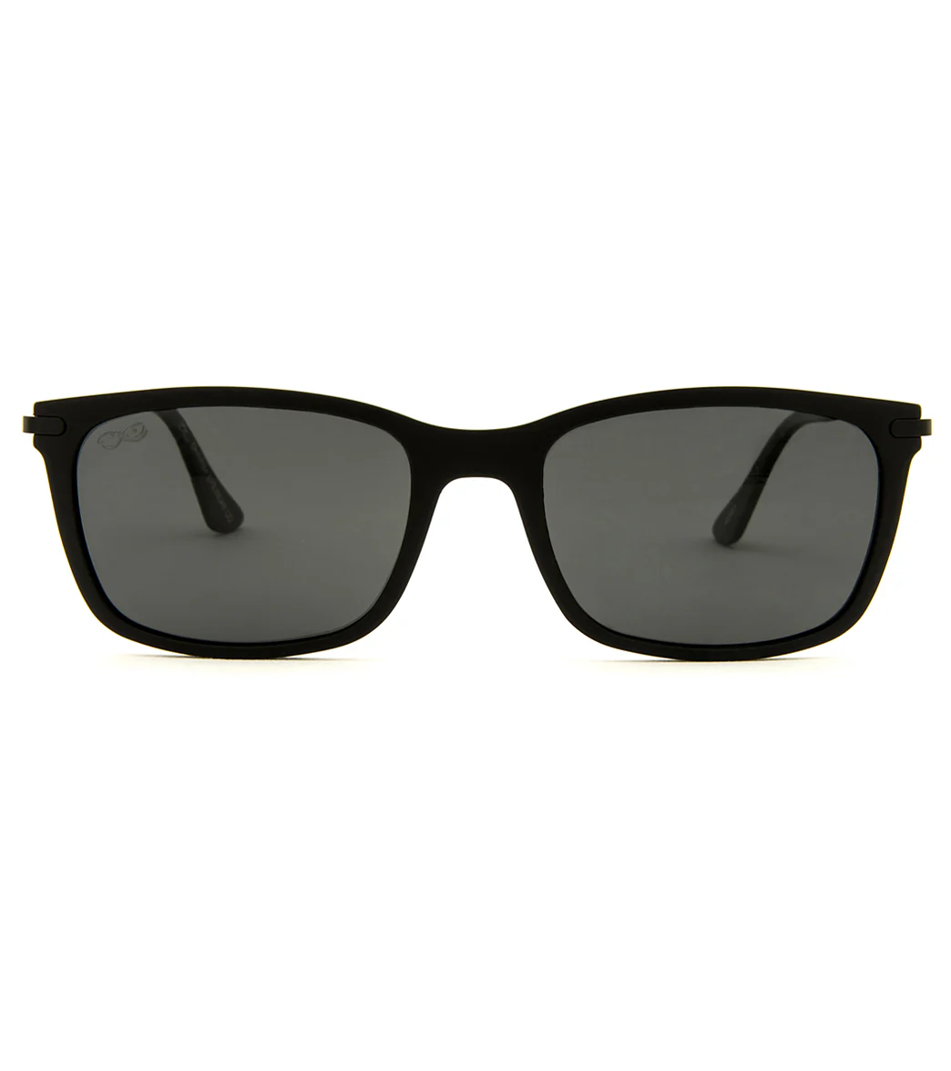 Supernal Matte Black Sunglasses
