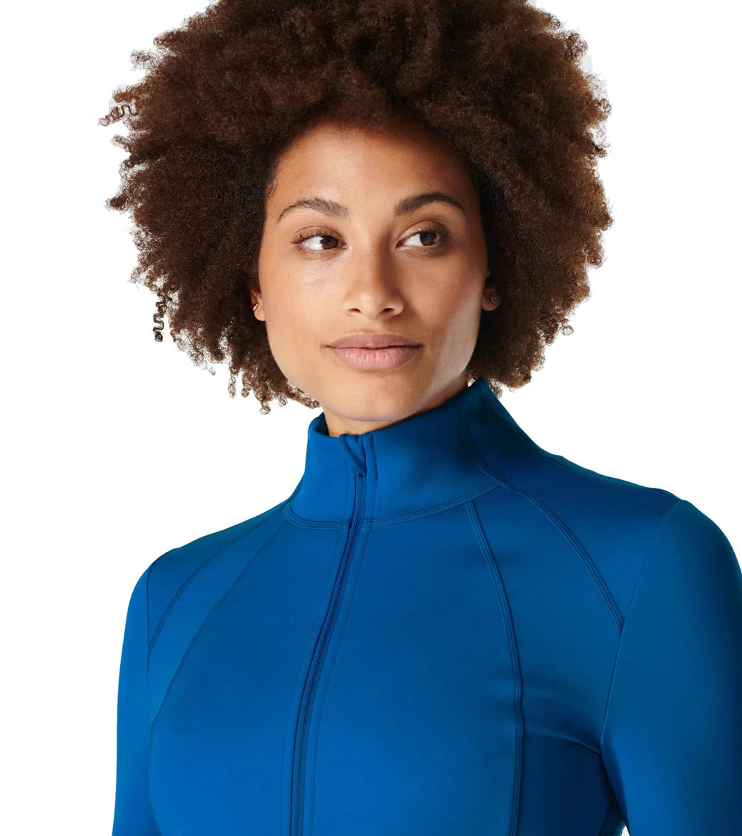 Sweaty Betty Power Boost Workout Zip Up - Image 4