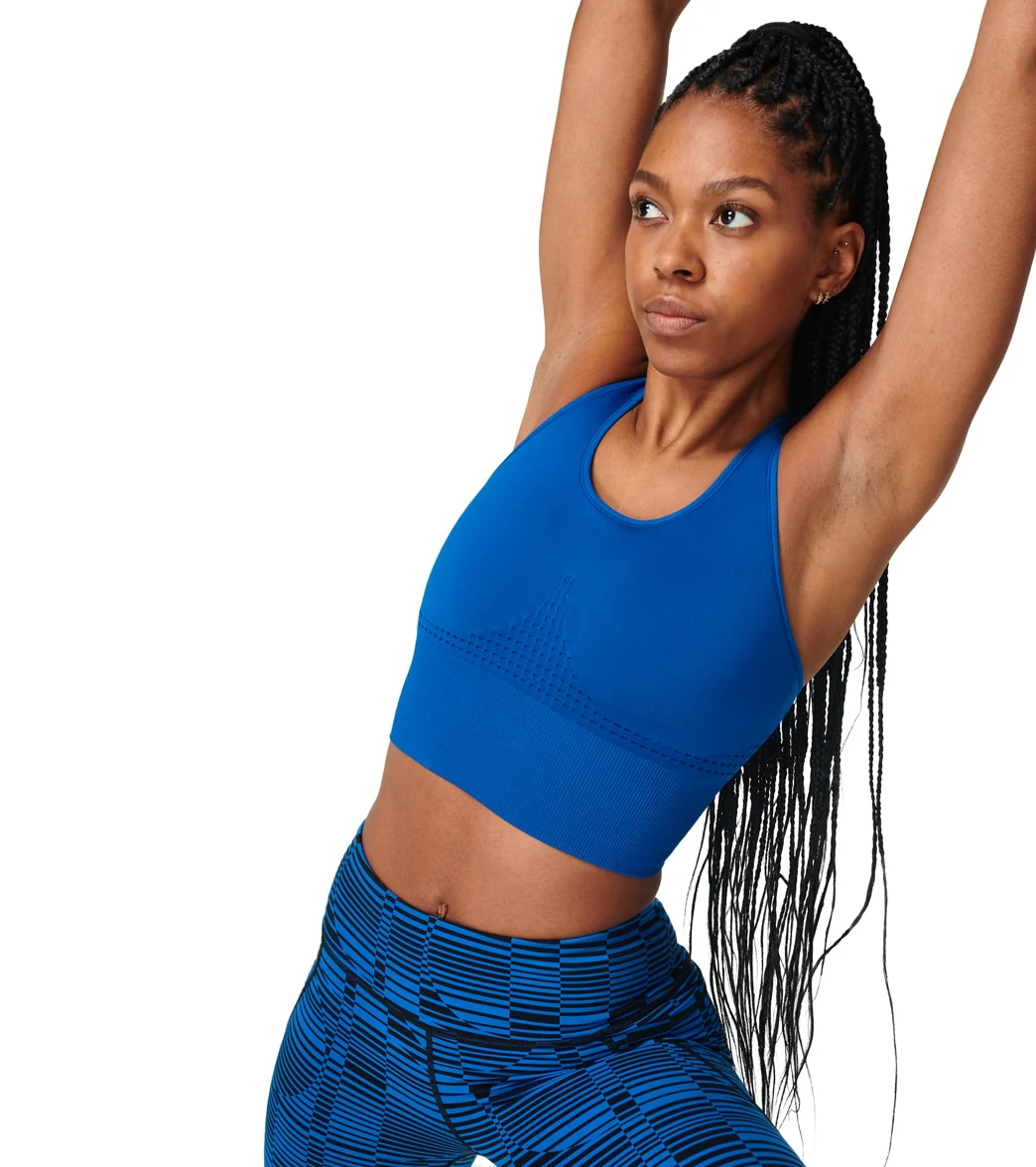 Sweaty Betty Stamina Longline Workout Bra - Image 14