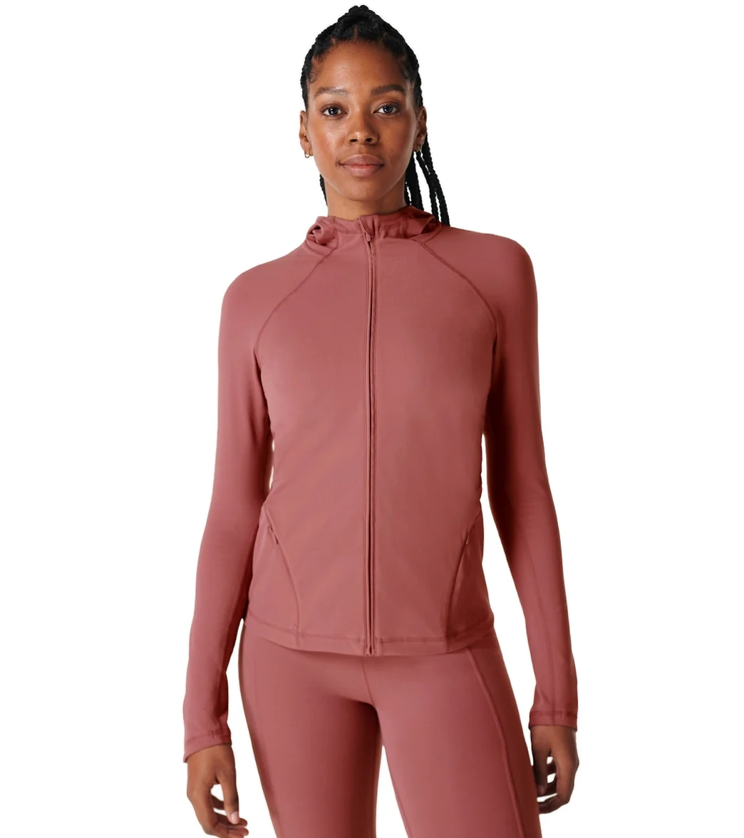 Sweaty Betty Super Soft Workout Zip Through Hoodie - Image 10