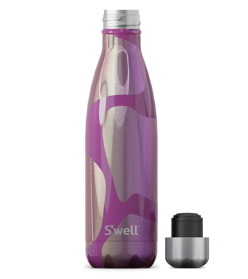 S'well 17 oz Aubergine Dream Stainless Steel Water Bottle - Image 2