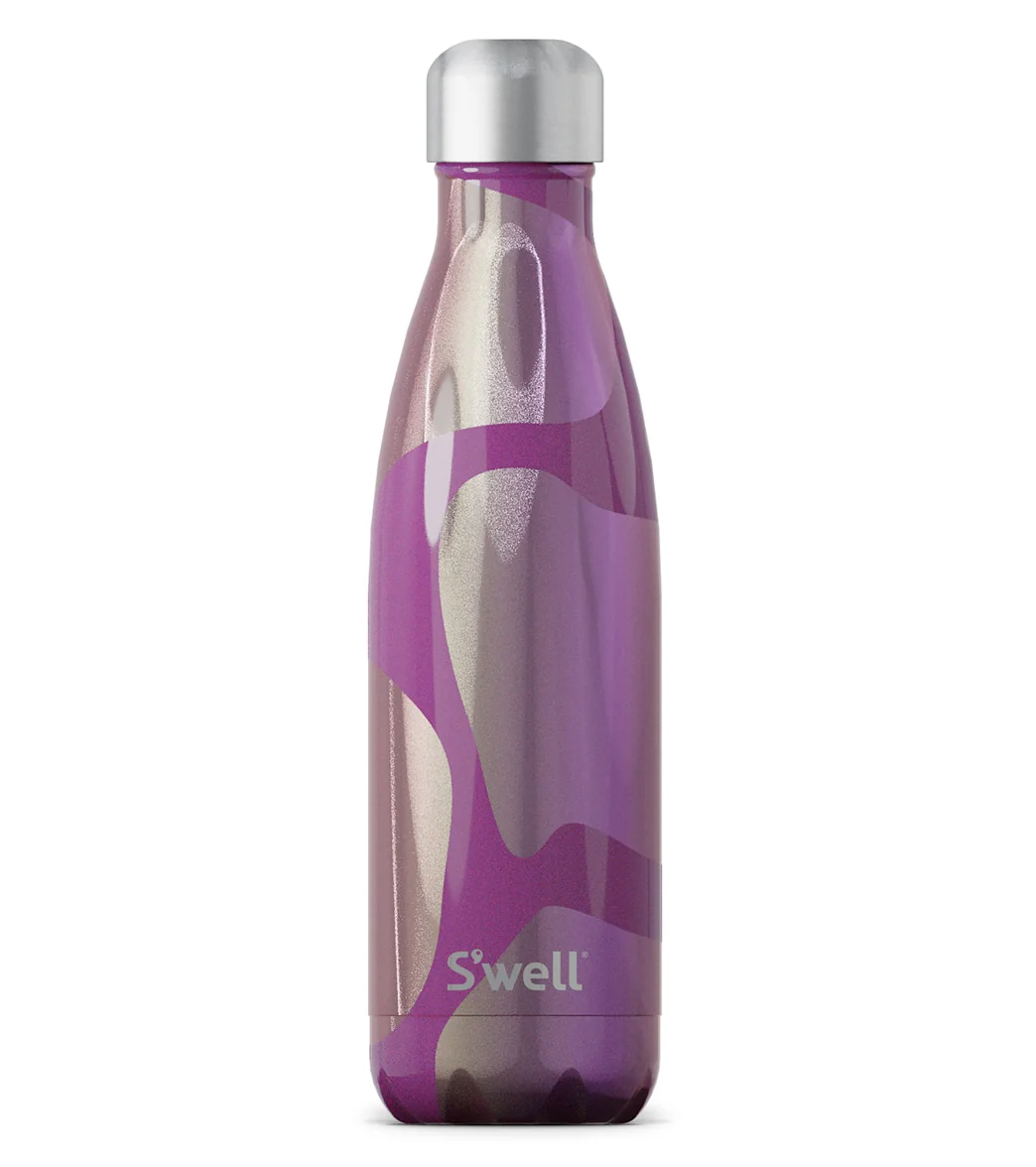 S'well 17 oz Aubergine Dream Stainless Steel Water Bottle - Image 4