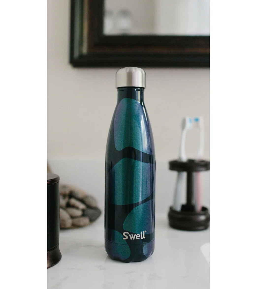 S'well 17 oz Sea Prism Stainless Steel Water Bottle - Image 3