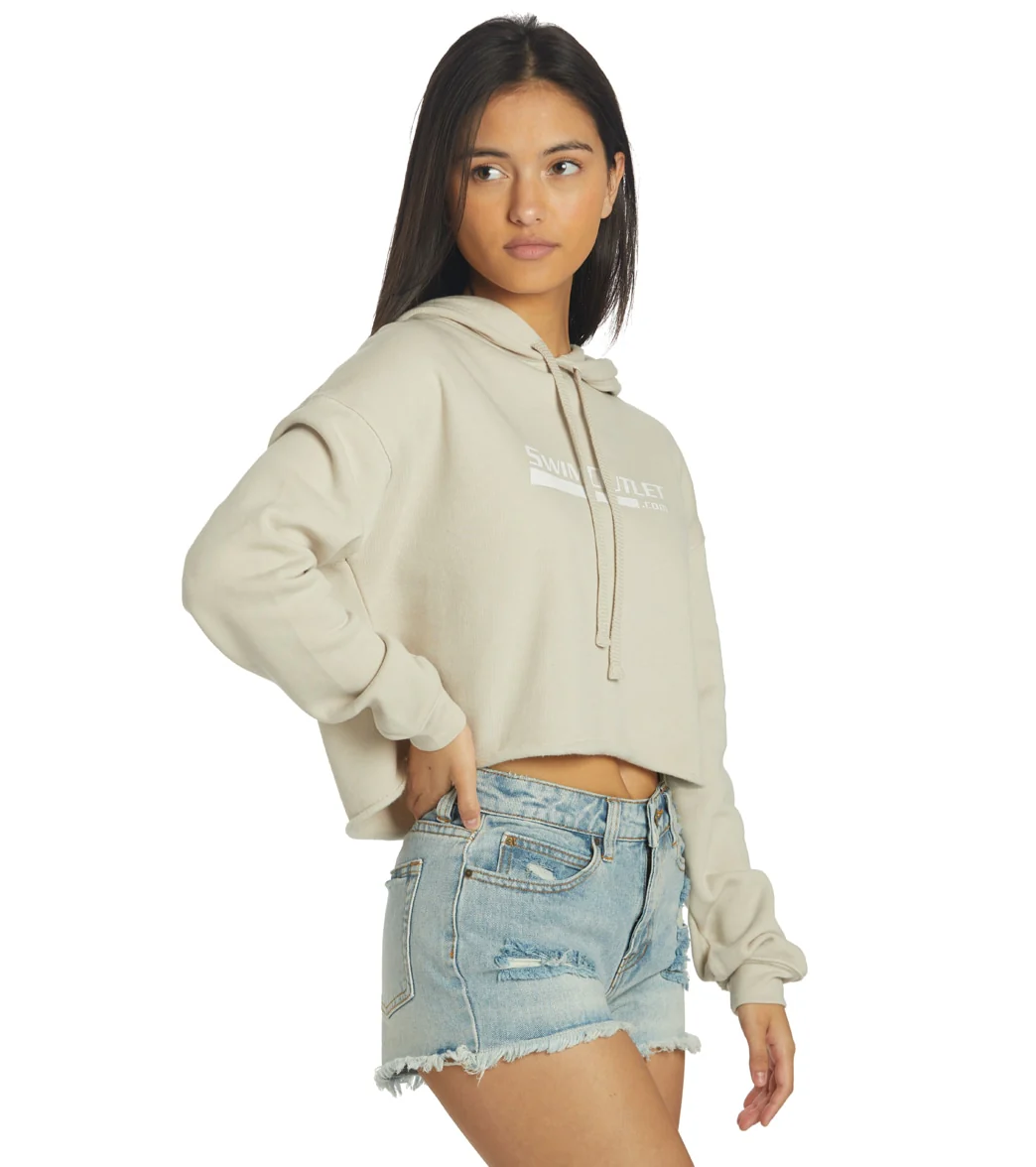 SwimOutlet Limited Edition Women’s Hoodie Crop Top - Image 2