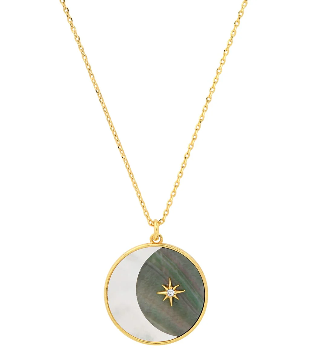 TAI Jewelry Star and Moon Necklace - Image 4