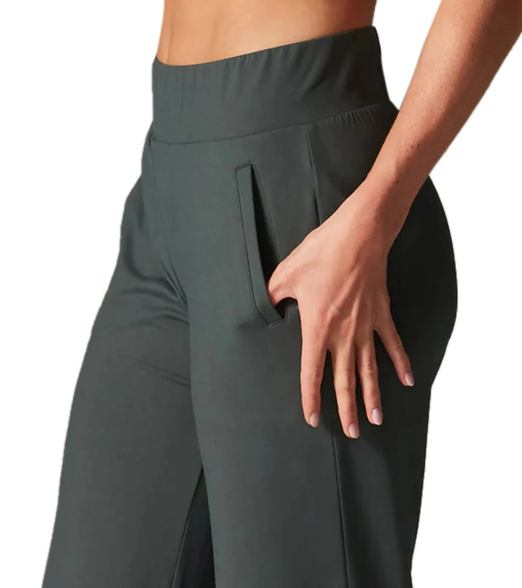 Tavi Brushed Tec Knit Wide Leg Pant - Image 13