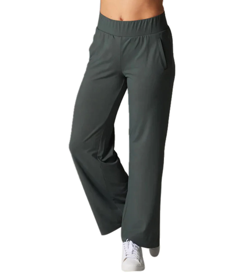 Tavi Brushed Tec Knit Wide Leg Pant - Image 15