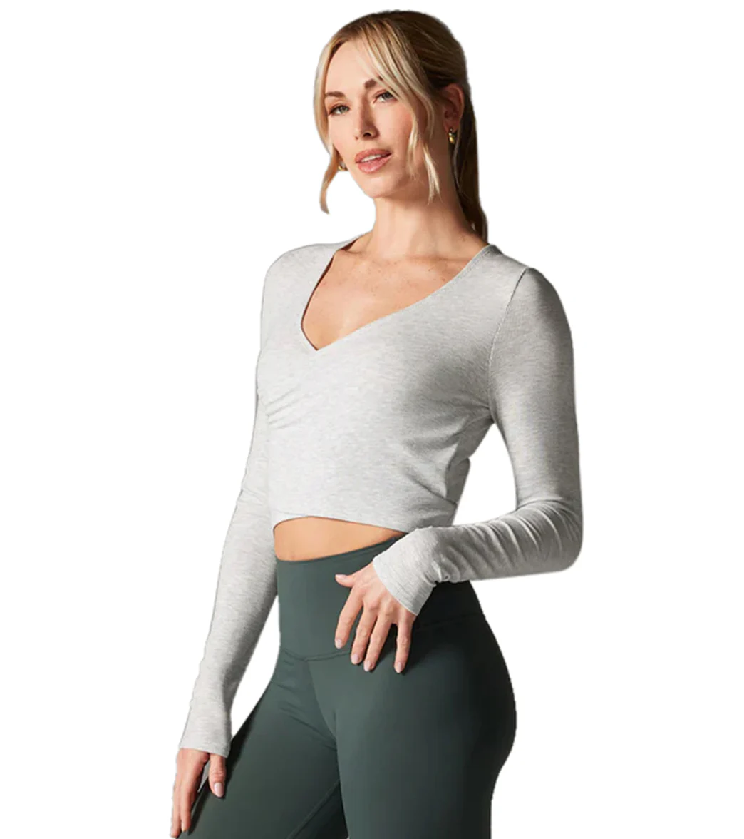 Tavi Criss Cross Long Sleeve Top - Image 2