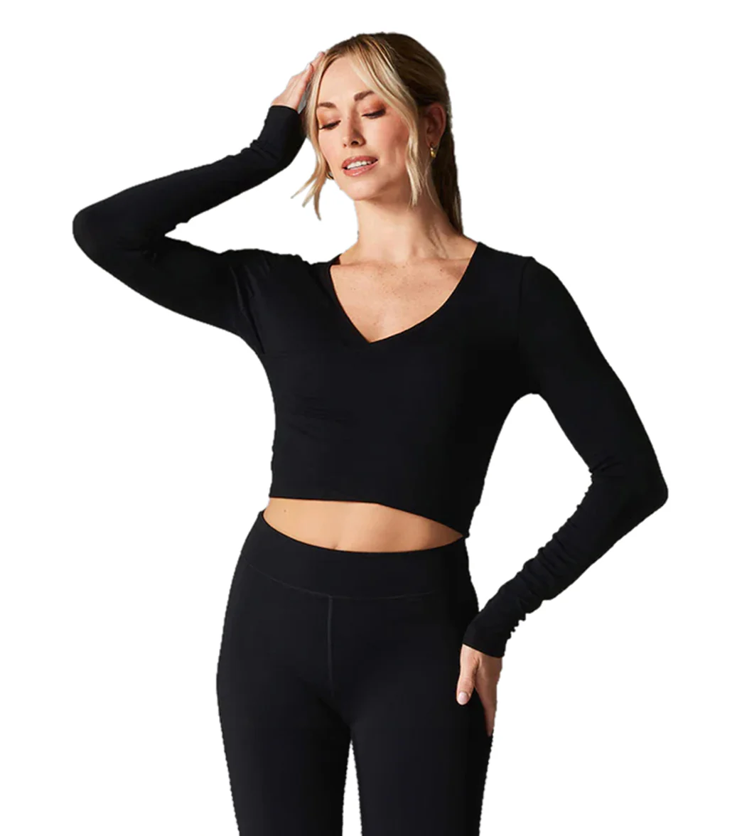 Tavi Criss Cross Long Sleeve Top - Image 7