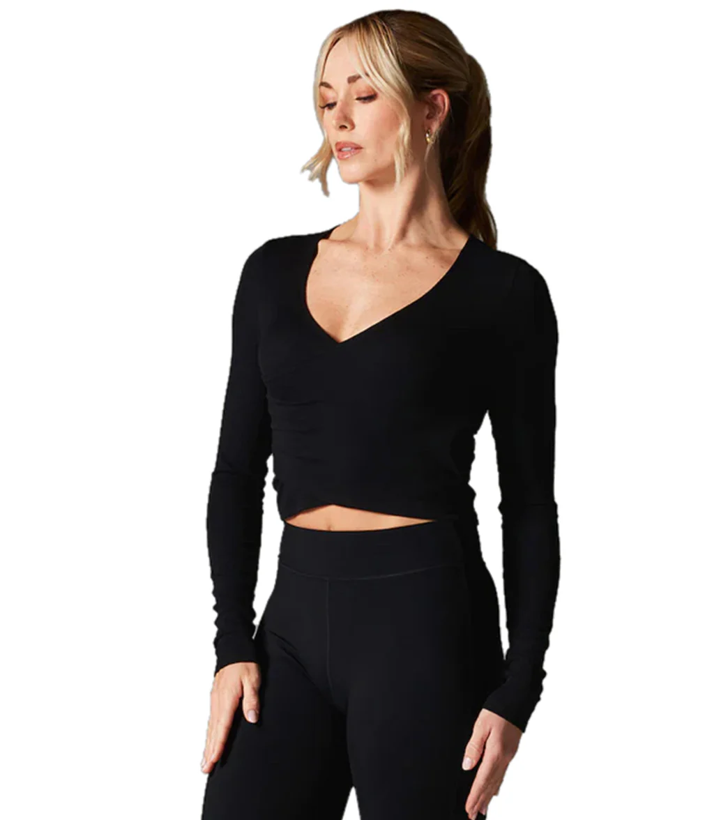 Tavi Criss Cross Long Sleeve Top - Image 8