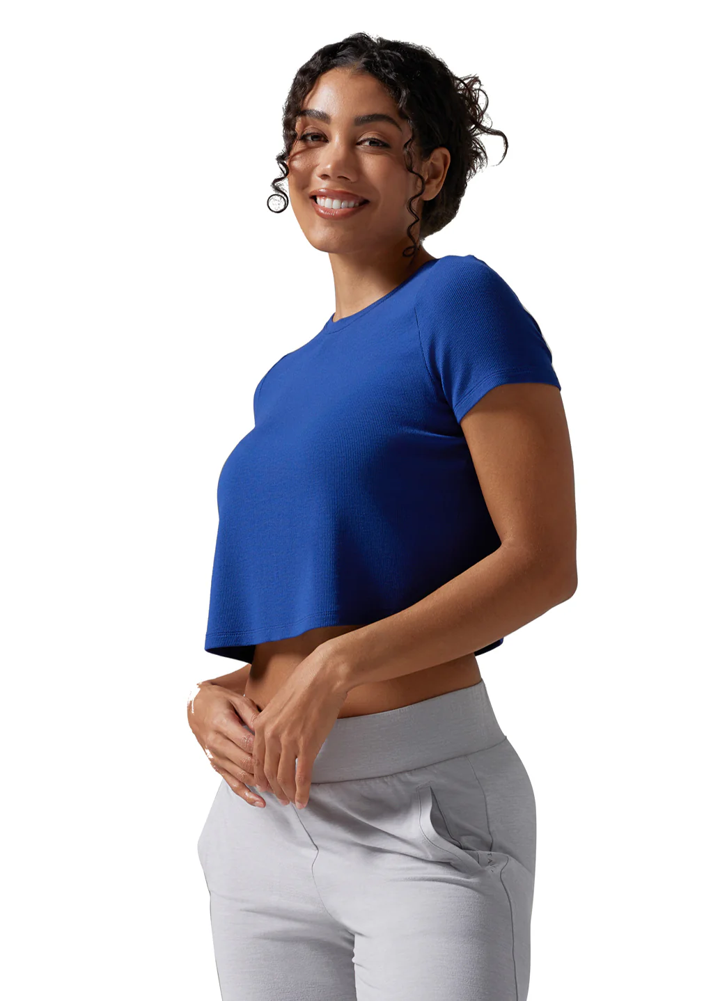 Tavi Ribbed Tee - Image 38