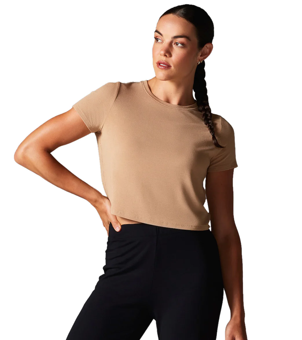 Tavi Ribbed Tee - Image 72