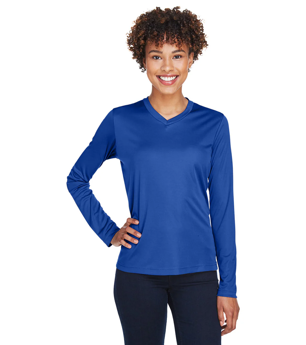 Team 365 Women's Zone Performance Long Sleeve T-Shirt - Image 49