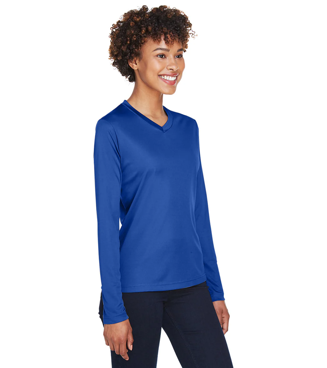 Team 365 Women's Zone Performance Long Sleeve T-Shirt - Image 52