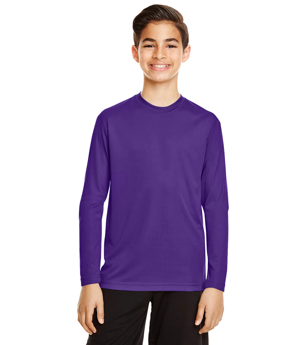 Team 365 Youth Zone Performance Long Sleeve T-Shirt - Image 2