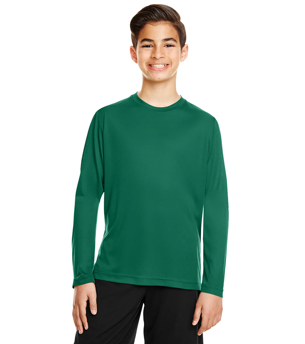 Team 365 Youth Zone Performance Long Sleeve T-Shirt - Image 20