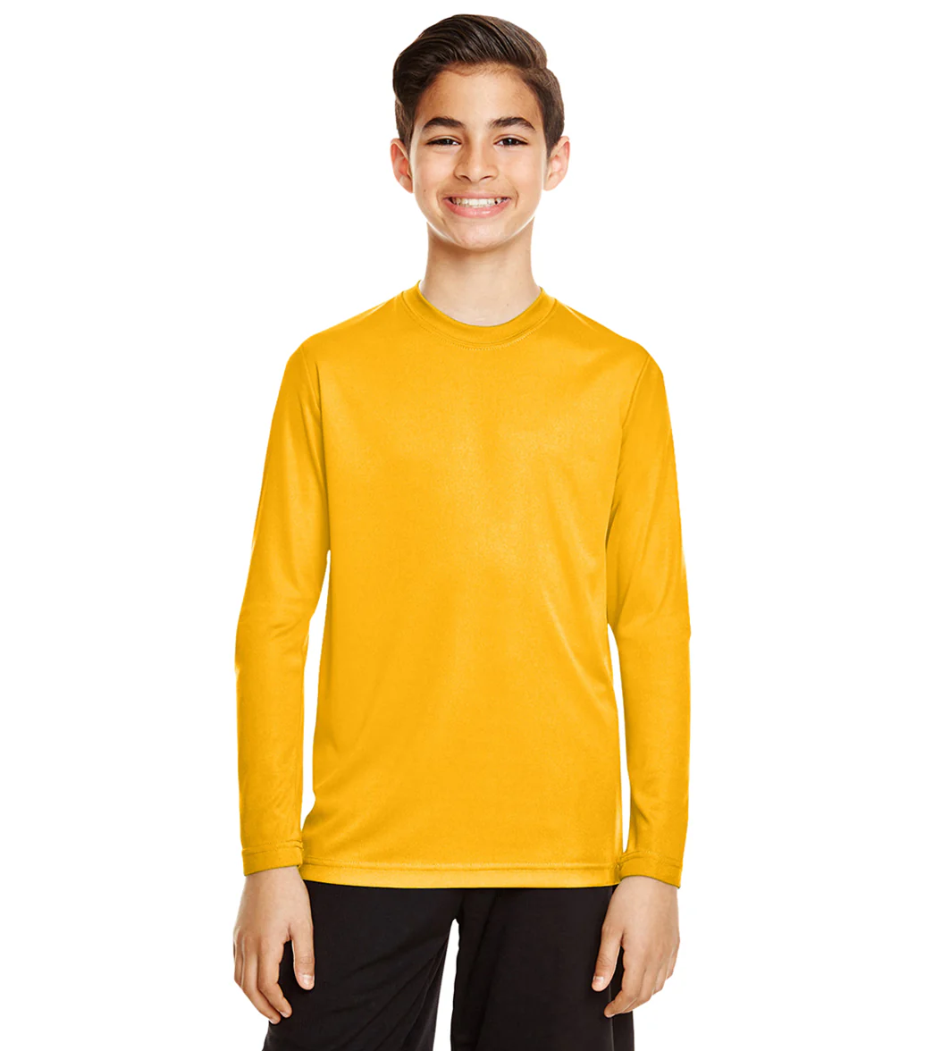 Team 365 Youth Zone Performance Long Sleeve T-Shirt - Image 27