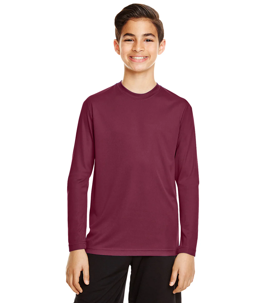 Team 365 Youth Zone Performance Long Sleeve T-Shirt - Image 33