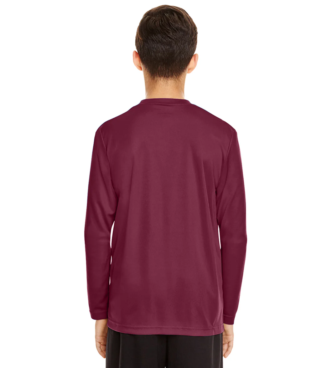 Team 365 Youth Zone Performance Long Sleeve T-Shirt - Image 35