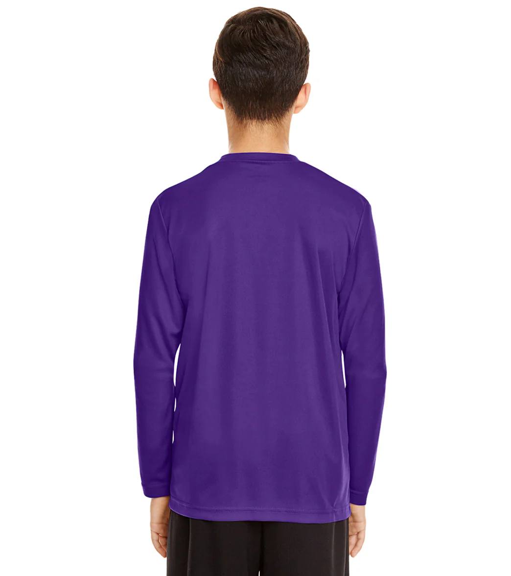 Team 365 Youth Zone Performance Long Sleeve T-Shirt - Image 4