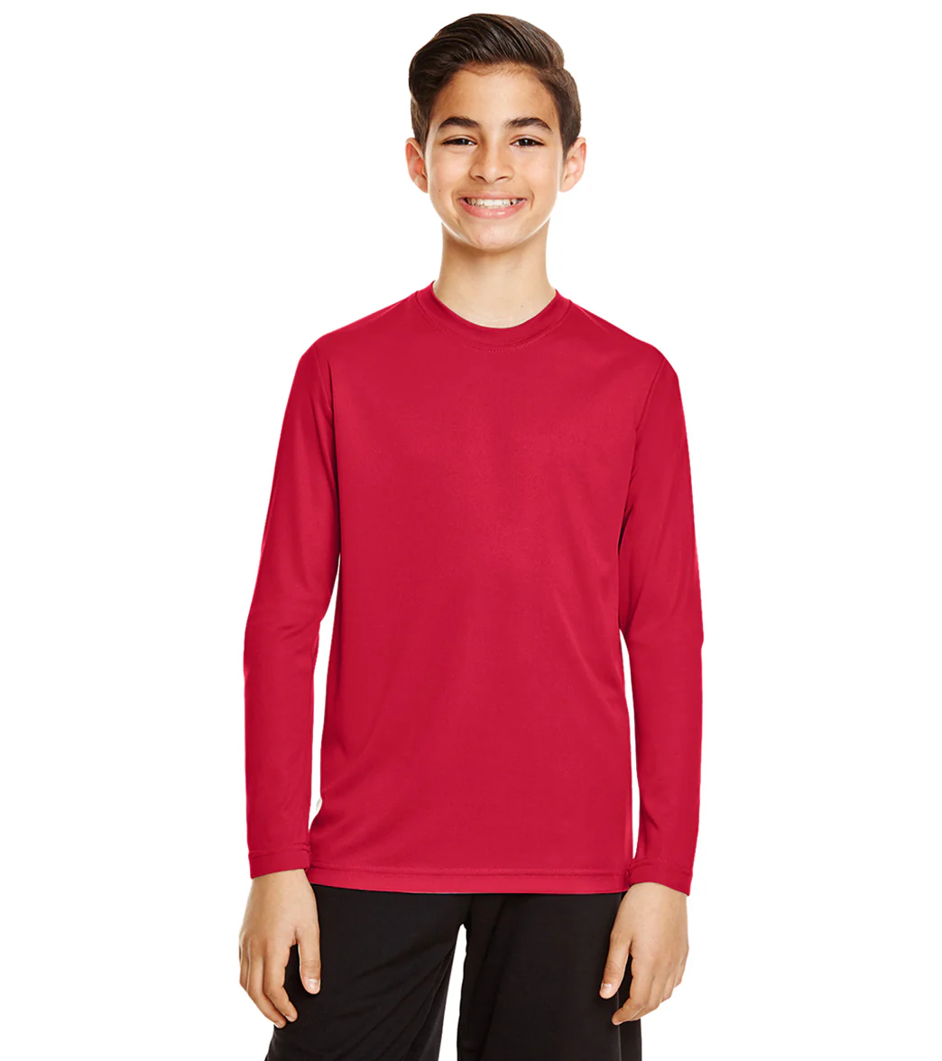 Team 365 Youth Zone Performance Long Sleeve T-Shirt - Image 63