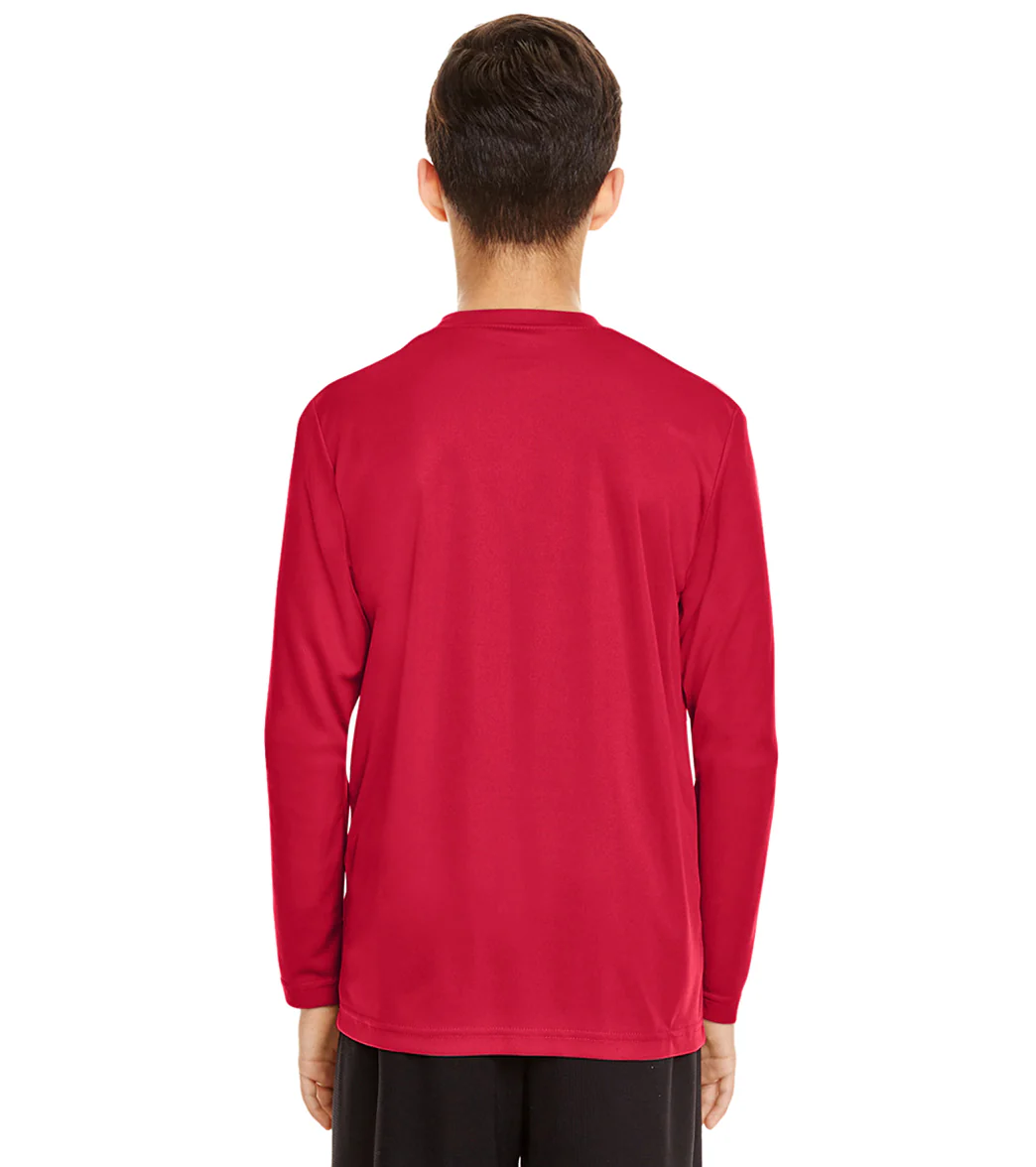 Team 365 Youth Zone Performance Long Sleeve T-Shirt - Image 65