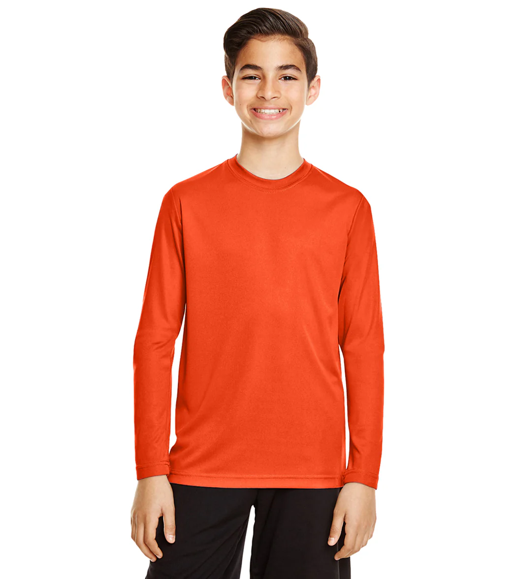 Team 365 Youth Zone Performance Long Sleeve T-Shirt - Image 8