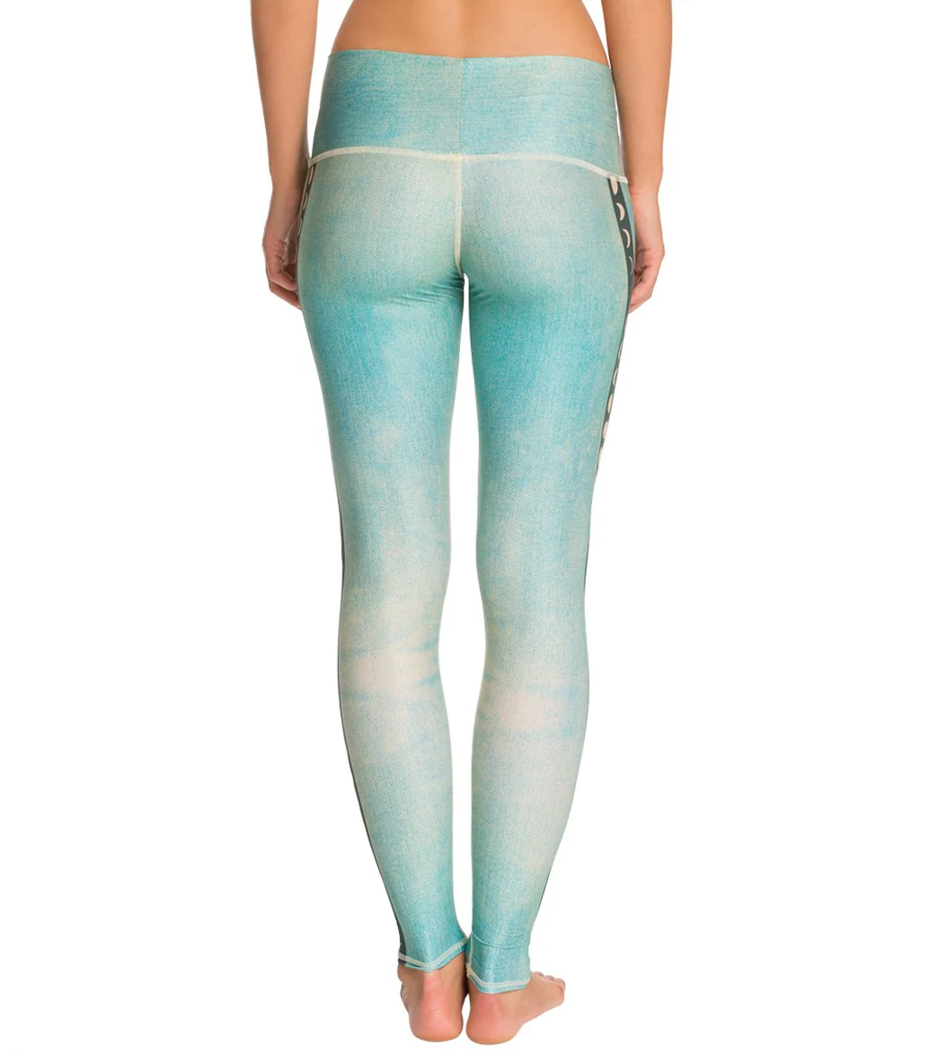 Teeki Blue Moon Yoga Leggings - Image 3