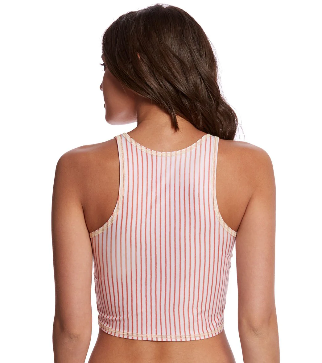 Teeki Candy Cane Mermaid Crop Top - Image 3