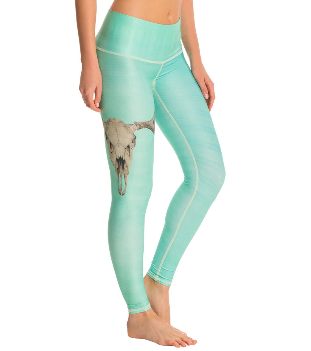 Teeki Deer Medicine Teal Hot Pants