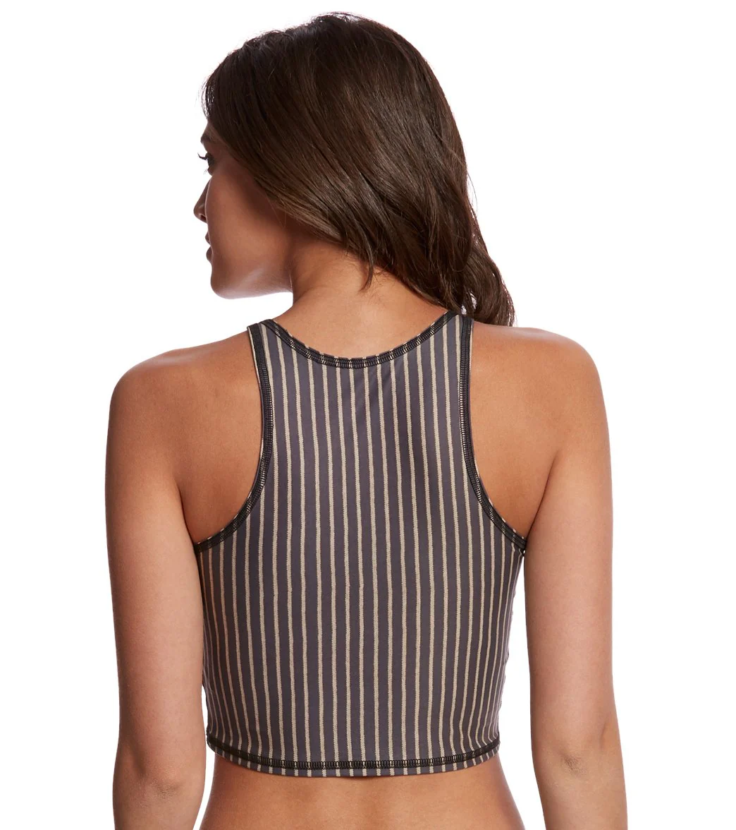 Teeki Dust & Gold Mermaid Yoga Crop Tank - Image 3
