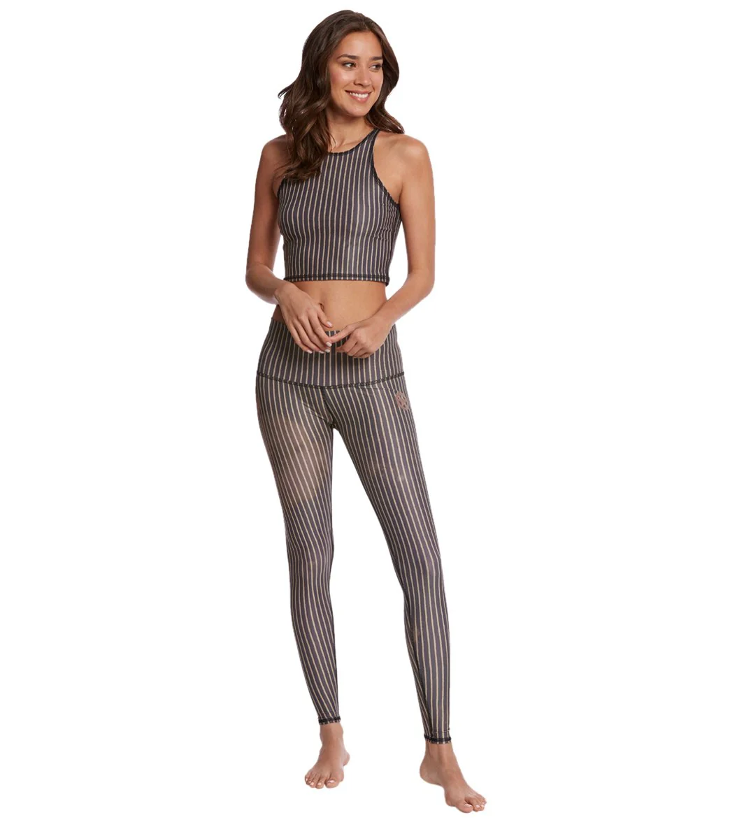 Teeki Dust & Gold Mermaid Yoga Crop Tank - Image 4