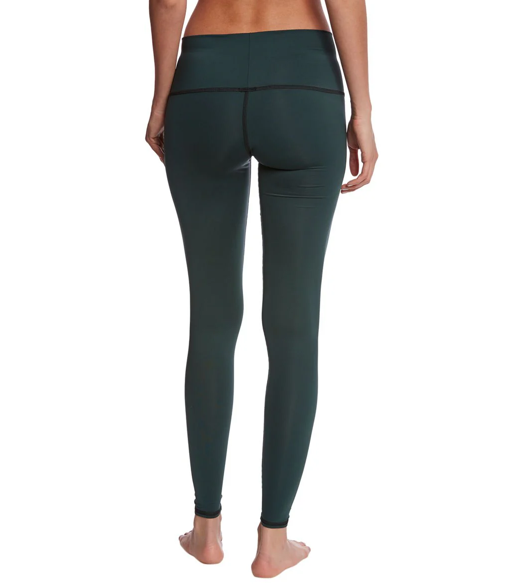 Teeki Hunter Green Hot Yoga Pants - Image 3