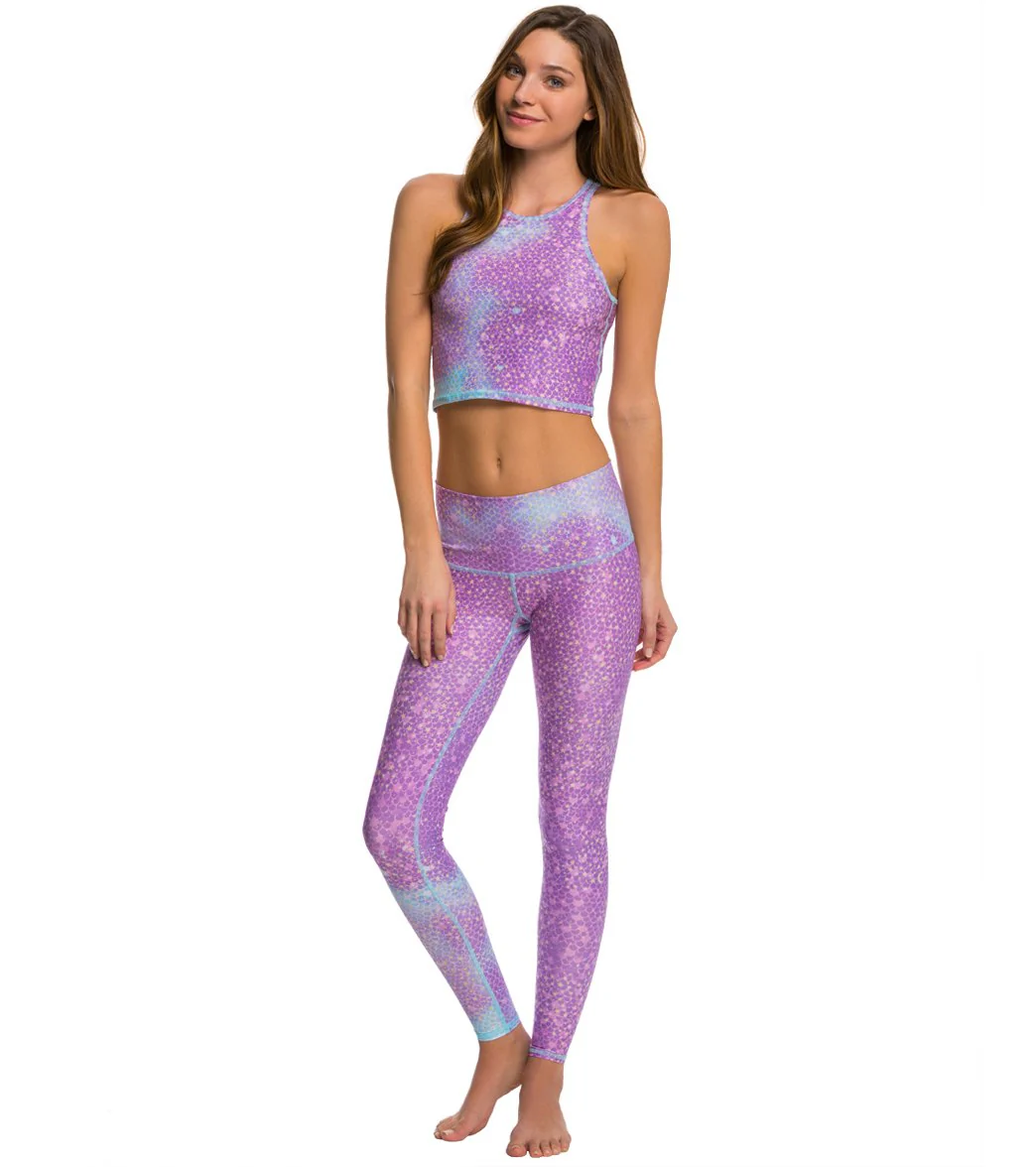 Teeki Lavender Mermaid Fairyqueen Crop Top - Image 4