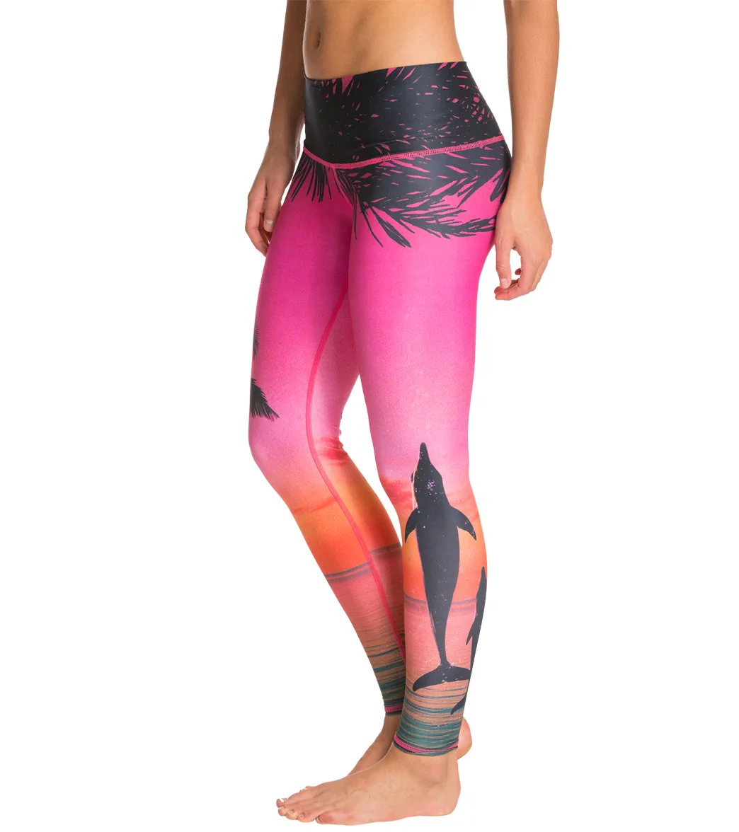 Teeki Love the Adventure Yoga Leggings - Image 2