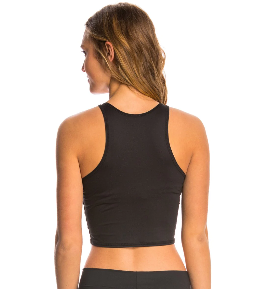Teeki Magic Hat Mermaid Yoga Crop Top - Image 3