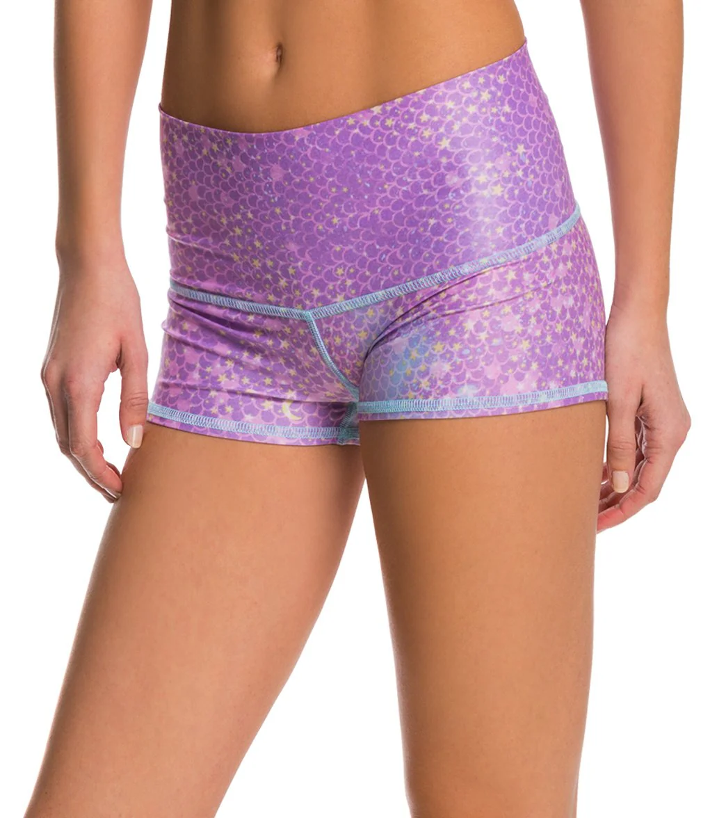 Teeki Mermaid Fairyqueen Lavender Sun Shorts - Image 2