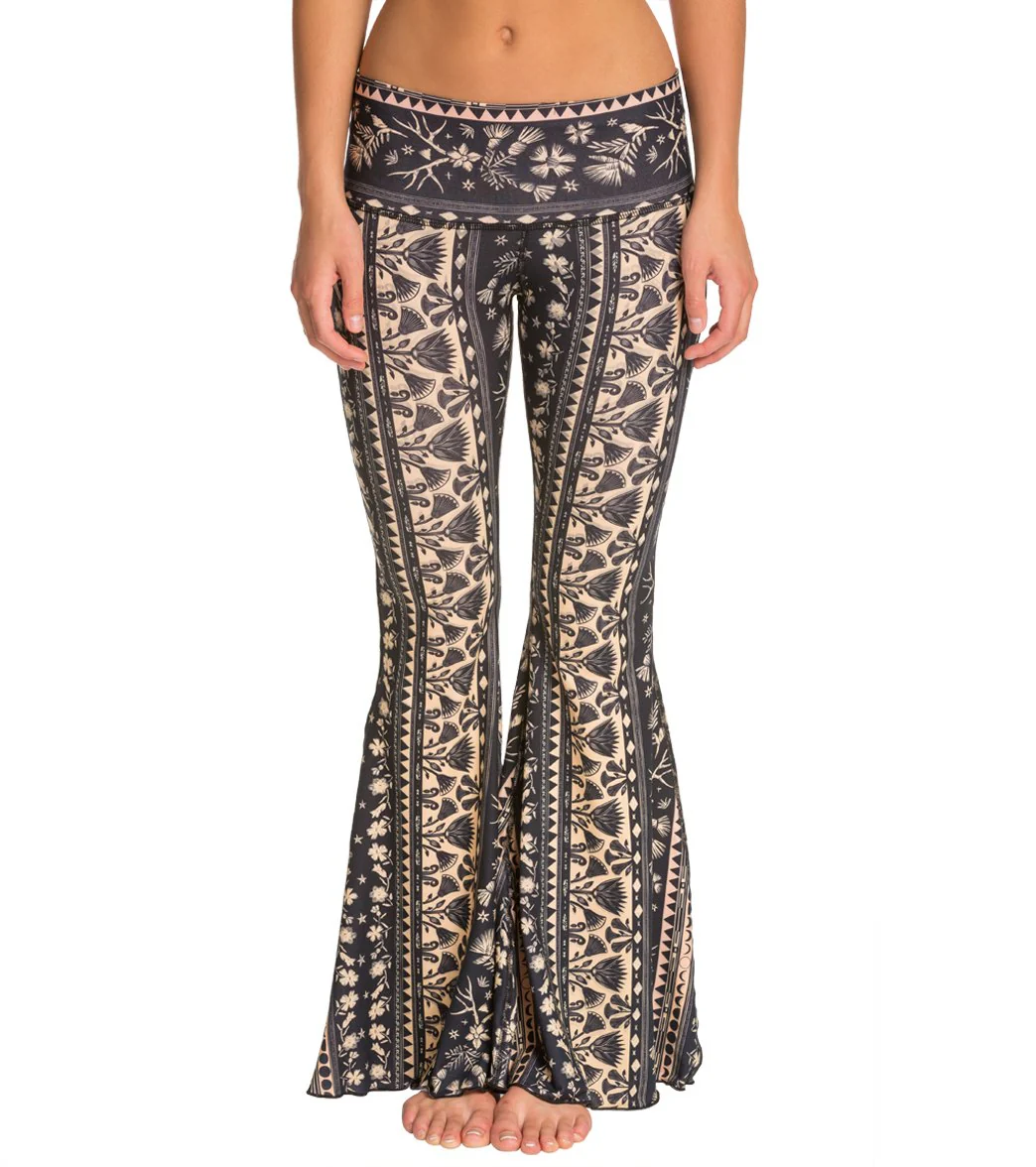 Teeki Moon Flower Bells Yoga Pants