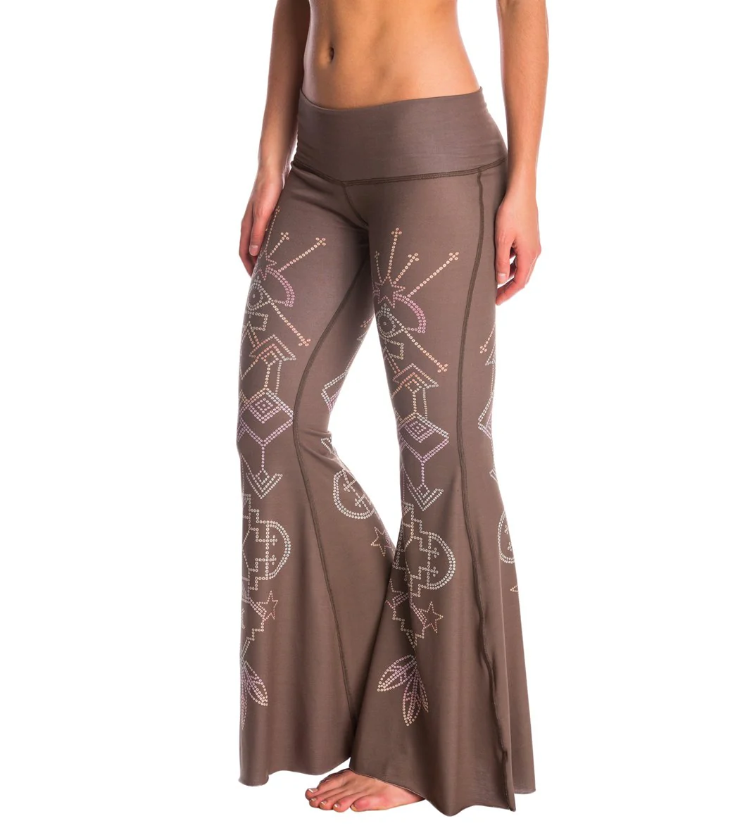 Teeki Seven Crowns Bell Bottom Yoga Pants - Image 2