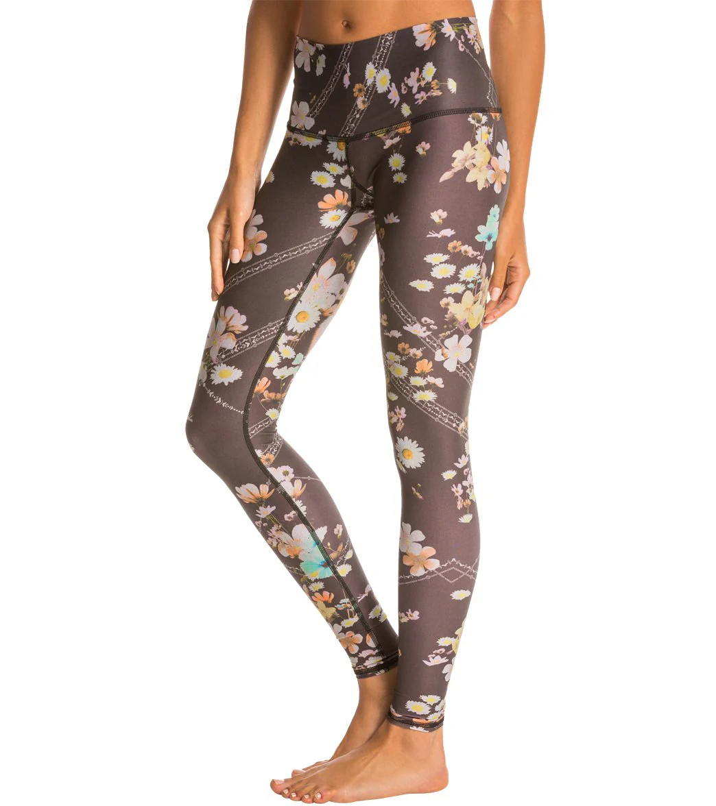 Teeki Wildflower Yoga Leggings - Image 2