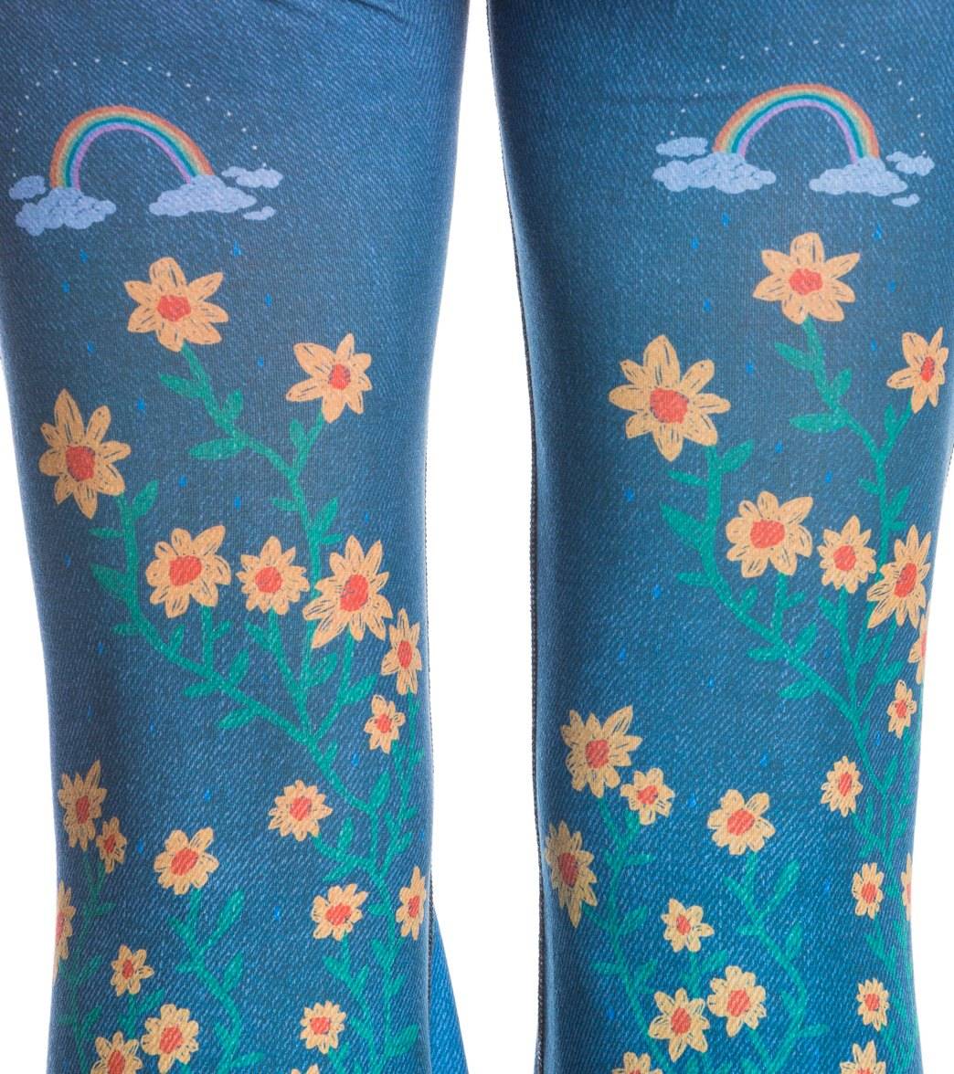 Teeki Woodstock Bell Bottom Yoga Pants - Image 5