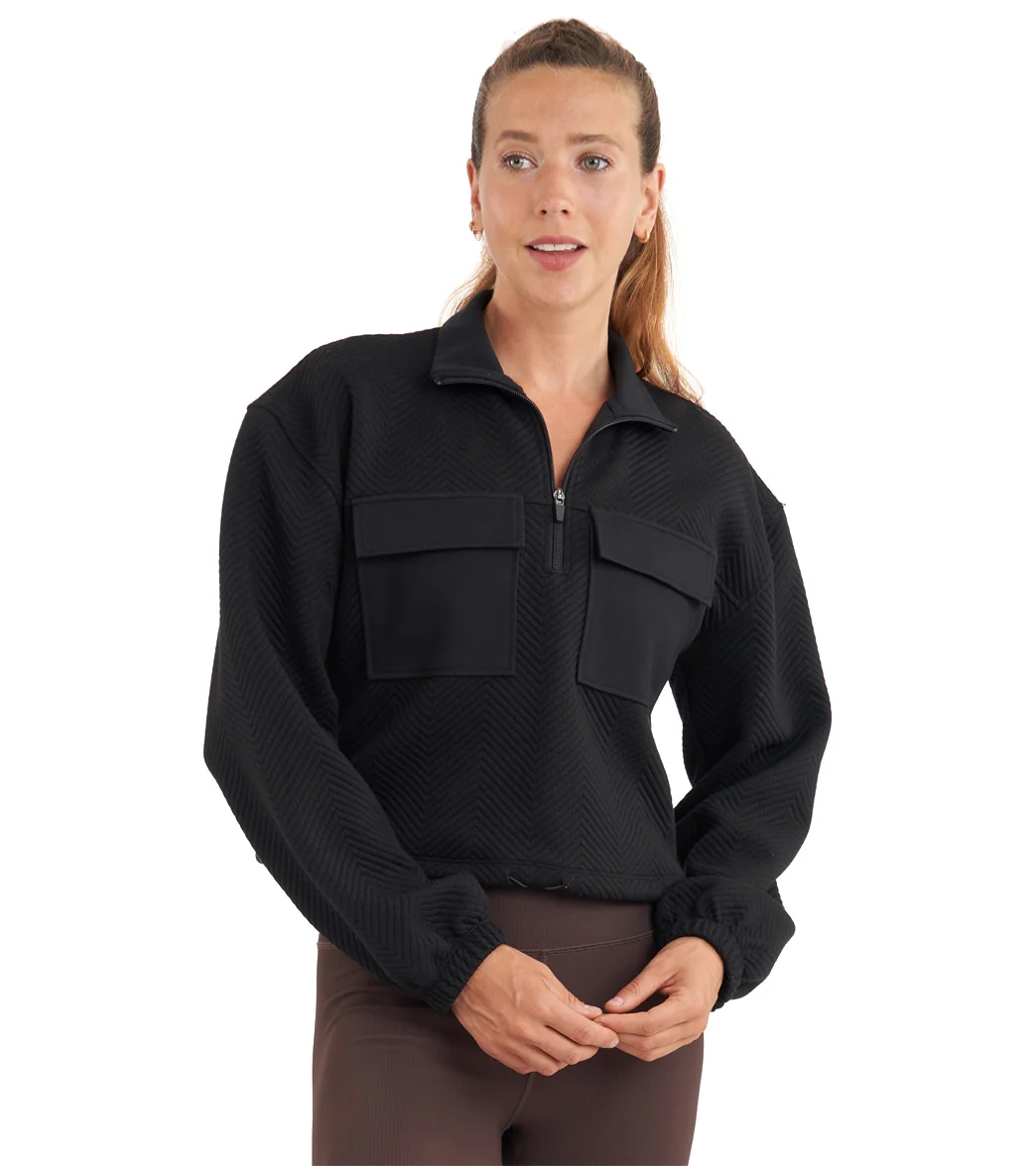 Thrive Societe Patch Pocket Pullover - Image 16