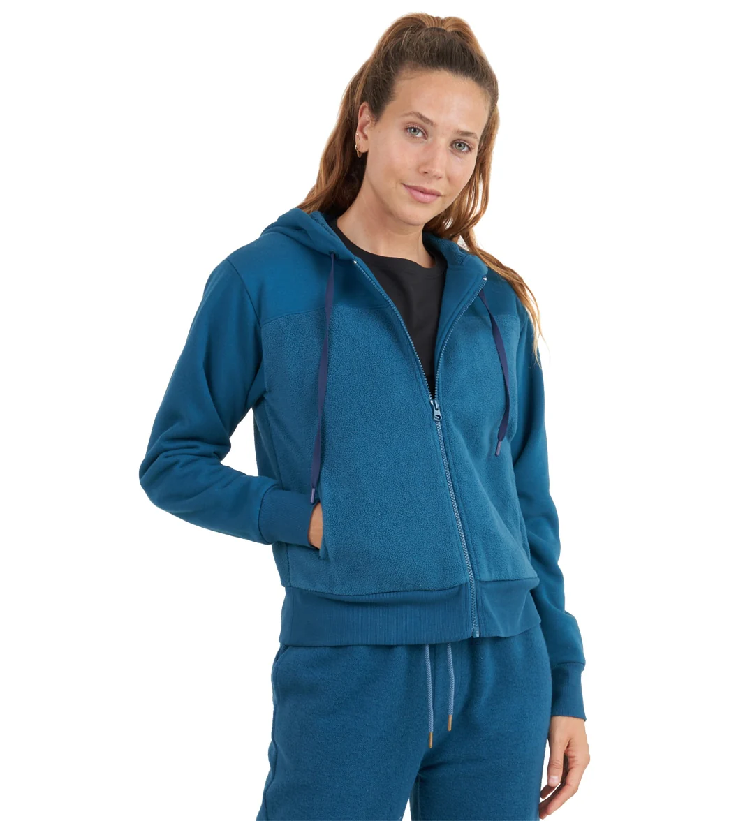 Thrive Societe Sherpa Zip Hoodie - Image 5