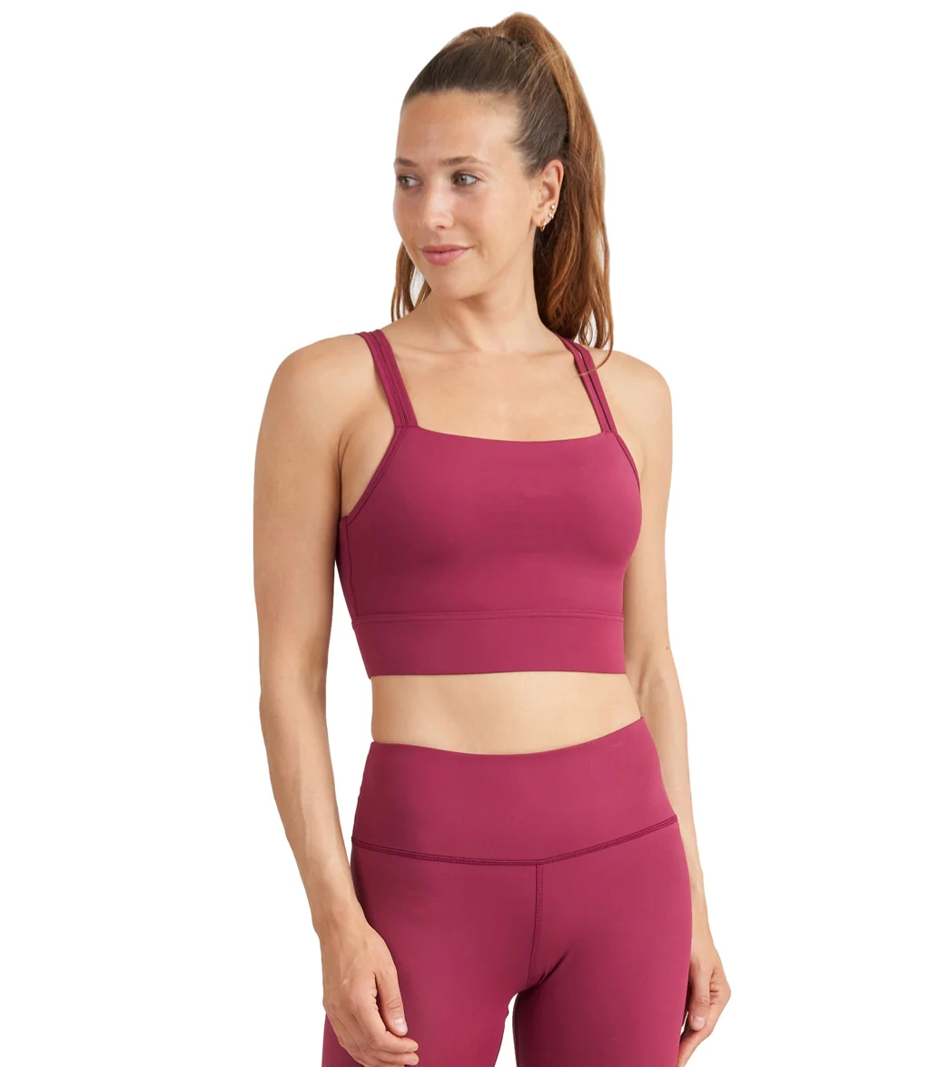 Thrive Societe Strappy Square Neck Bra - Image 10