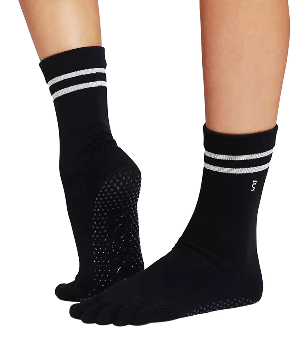 Toesox Crew Full Toe Grip Socks - Image 21