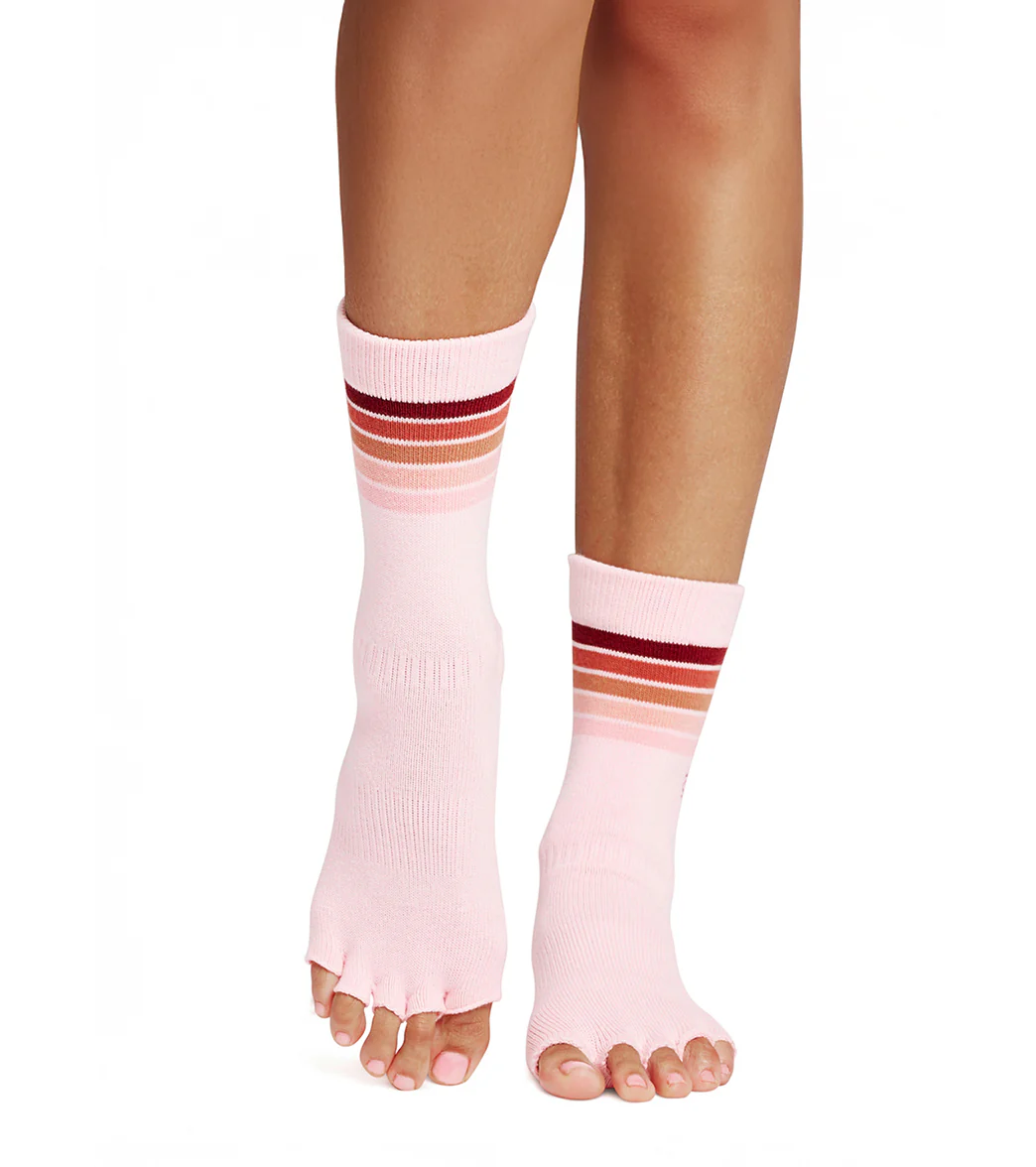 Toesox Crew Half Toe Grip Socks - Image 19
