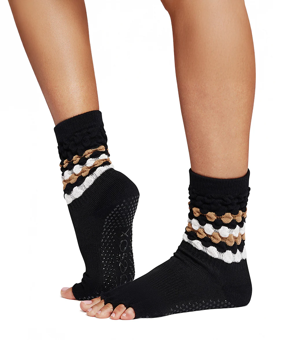 Toesox Crew Half Toe Grip Socks - Image 30