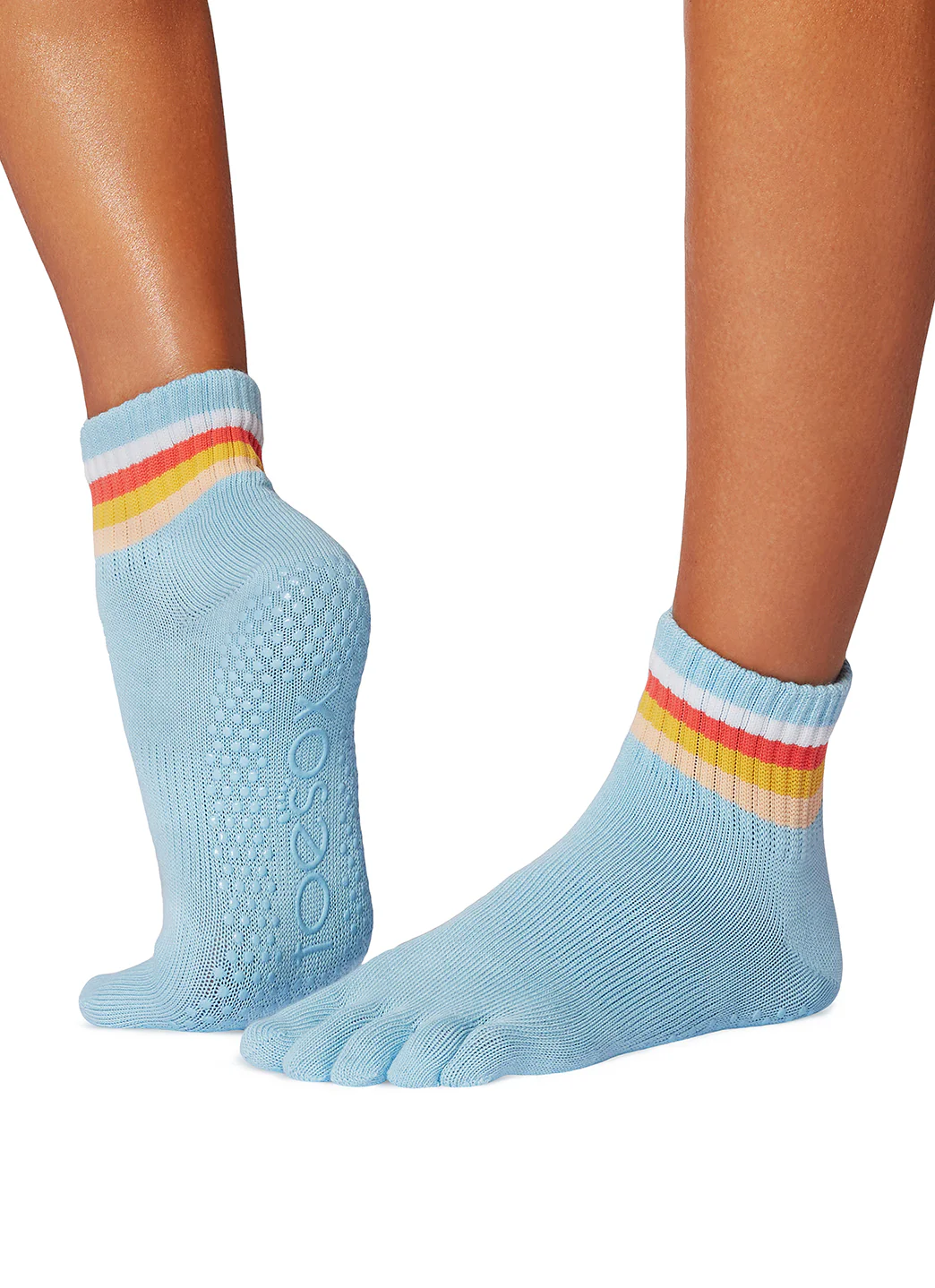 Toesox Melody Half-Toe Grip Socks - Image 2